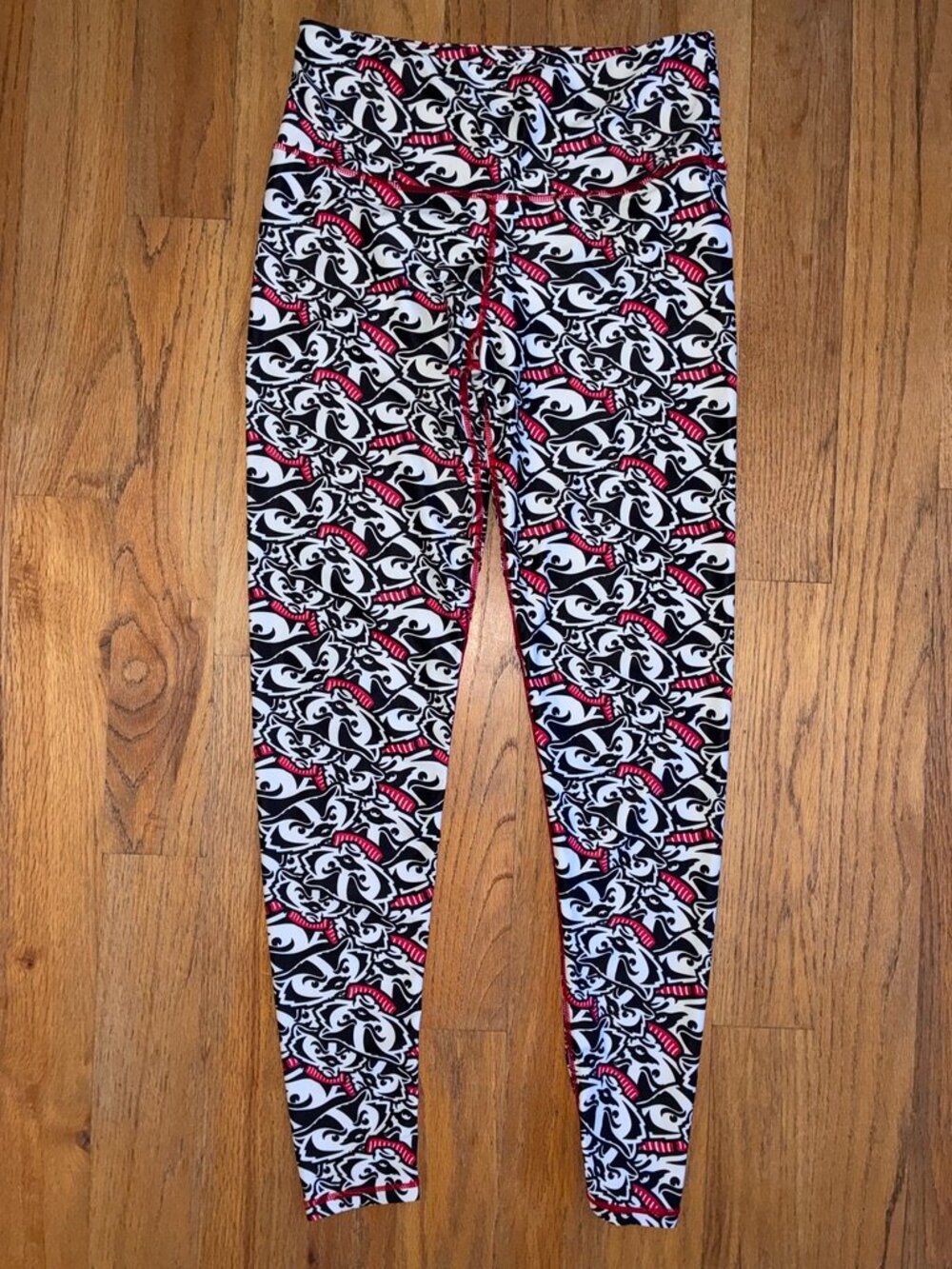 ZooZatz Wisconsin Badgers Bucky Mascot Leggings Women’s Medium